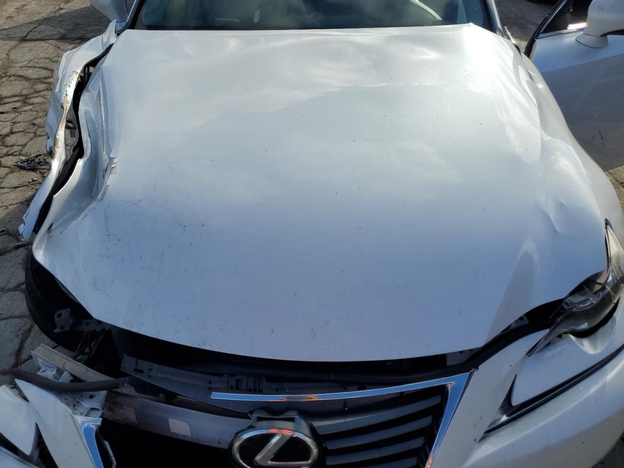 2016 Lexus IS VIN JTHBA1D20G5020249 Copart auction photo, front end / rear end damage thumbnail 11