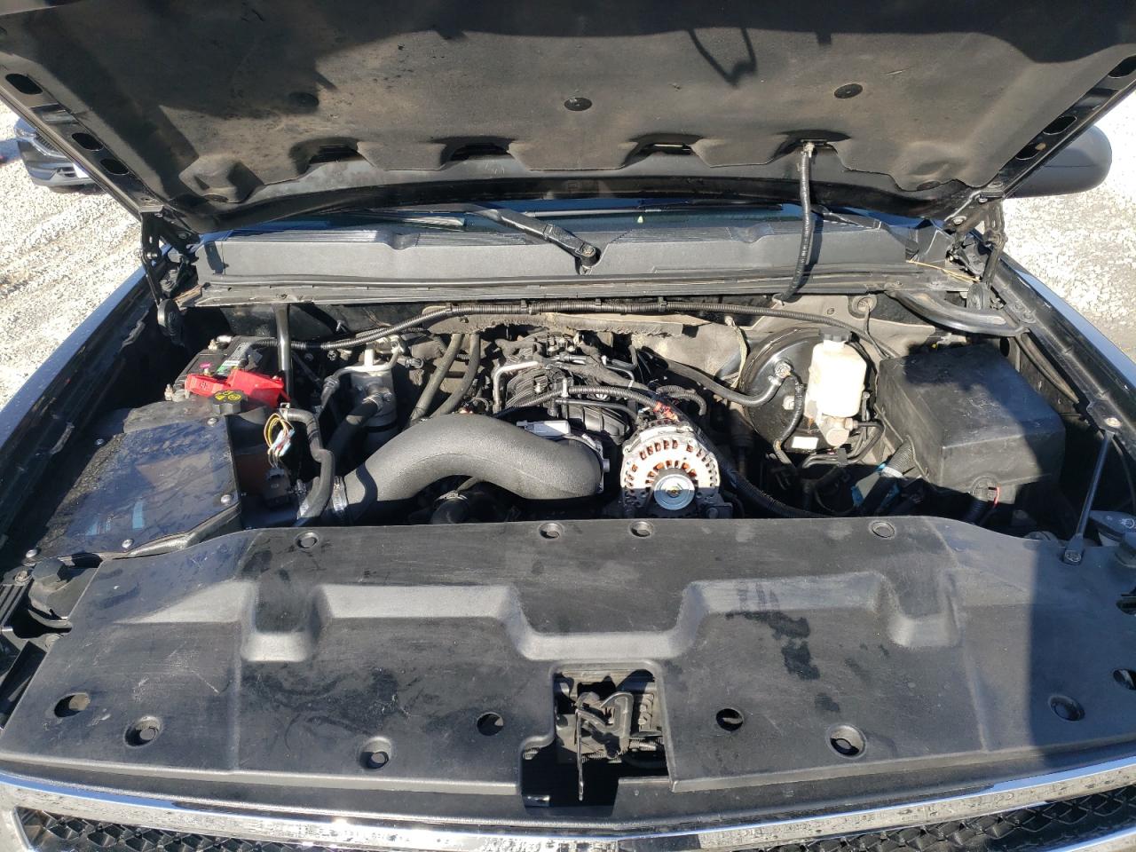2011 Chevrolet Silverado VIN 1GCNKSE08BZ293021 Copart auction photo, front end / undercarriage damage thumbnail 11