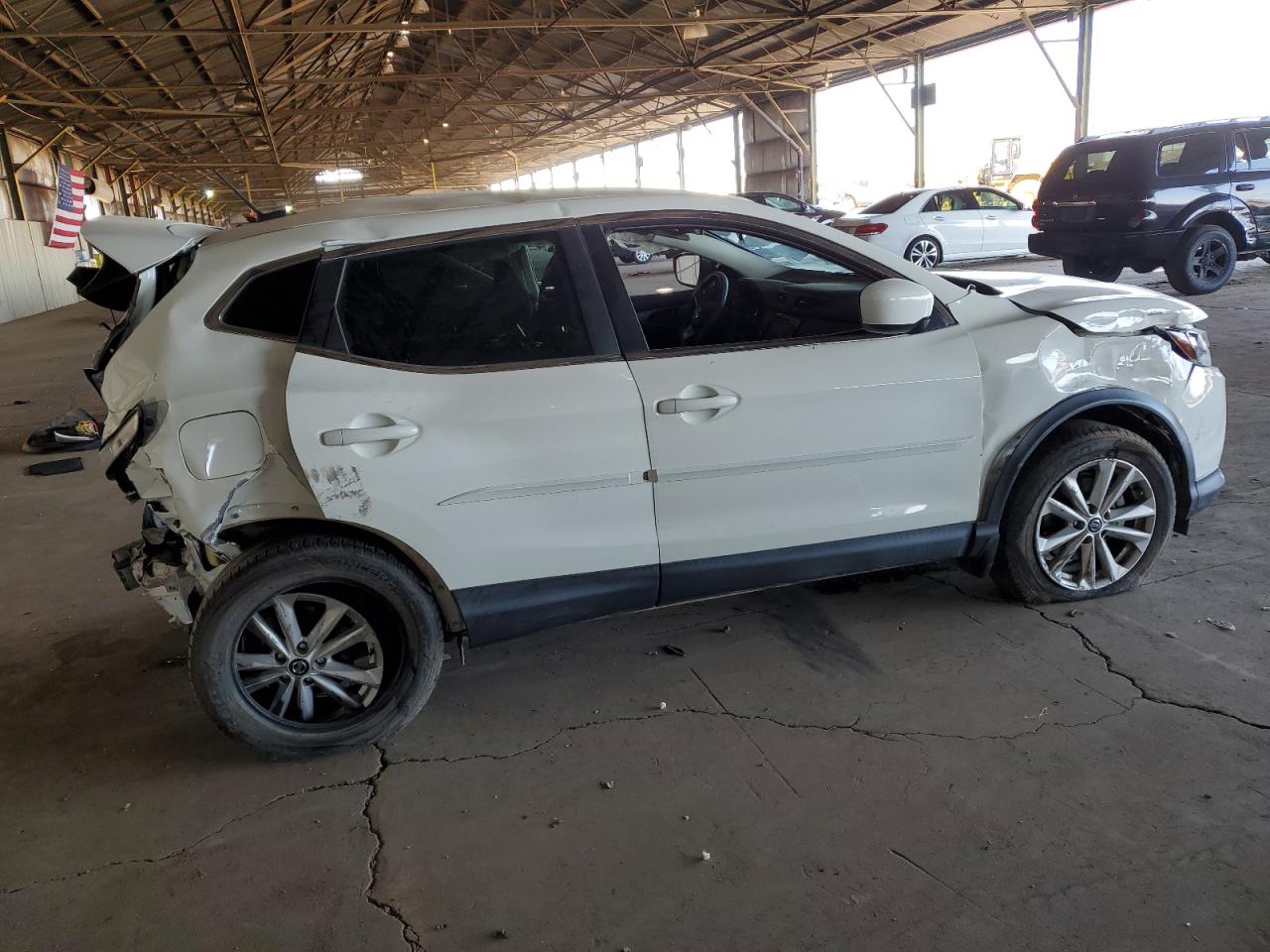 2019 Nissan Rogue VIN JN1BJ1CP7KW217083 Copart auction photo, rear end / front end damage thumbnail 3