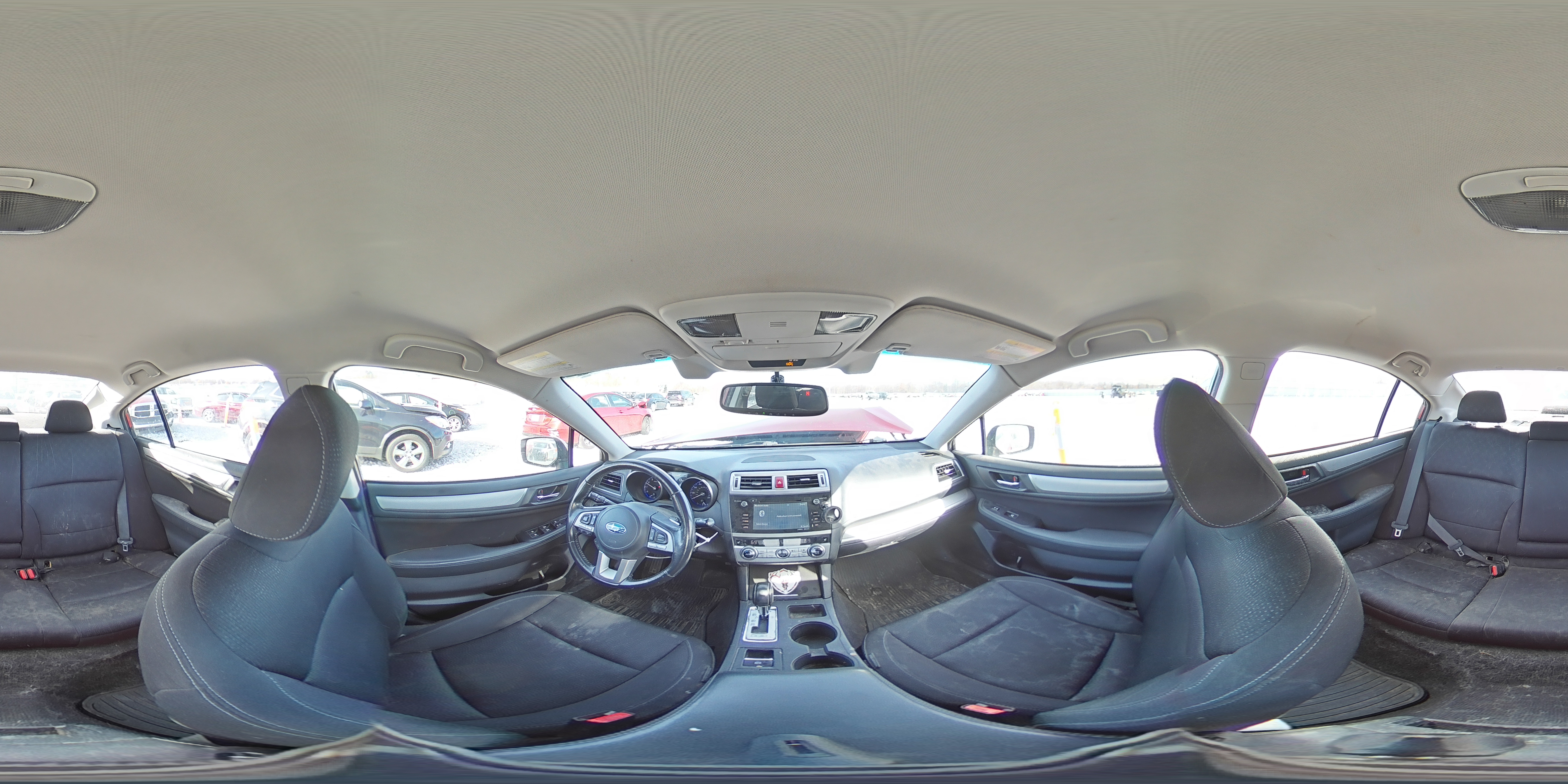 2015 Subaru Legacy VIN 4S3BNBF6XF3027330 Copart auction photo, front end / side damage thumbnail 13
