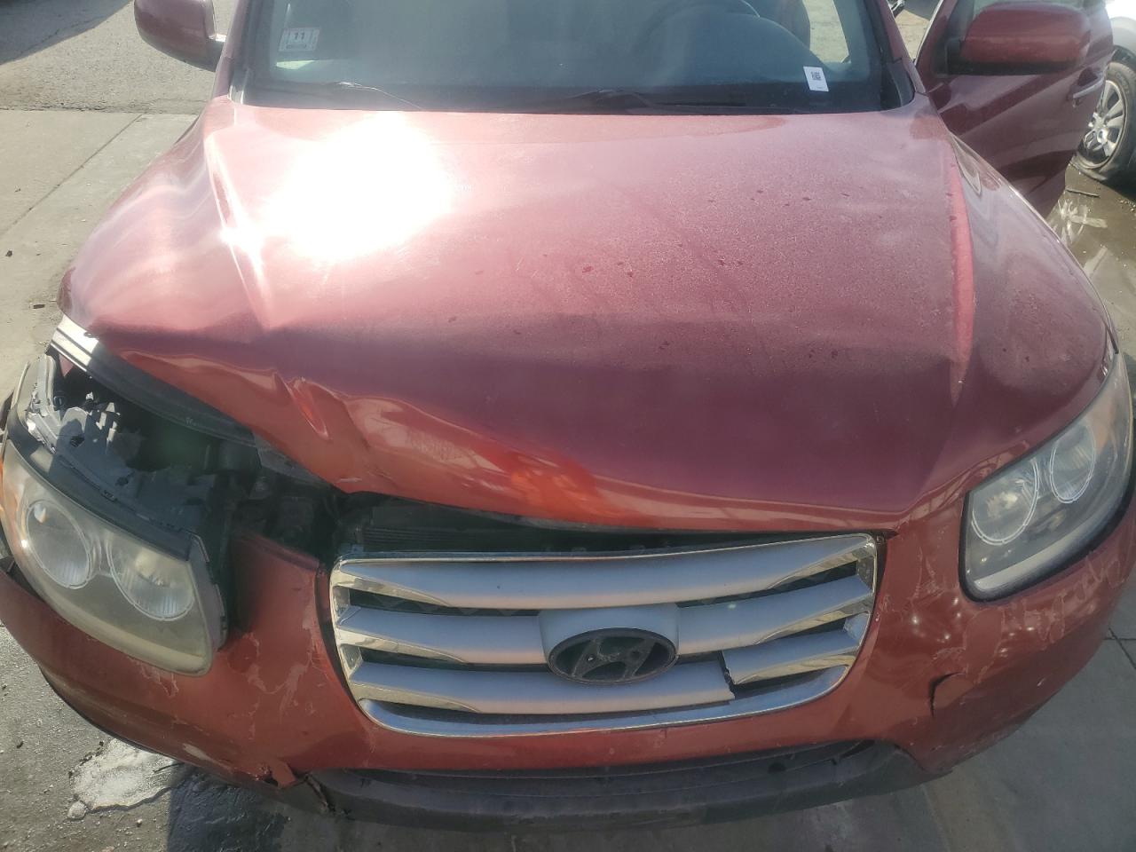 2012 Hyundai Santa Fe VIN 5XYZKDAG5CG134442 Copart auction photo, front end damage thumbnail 13