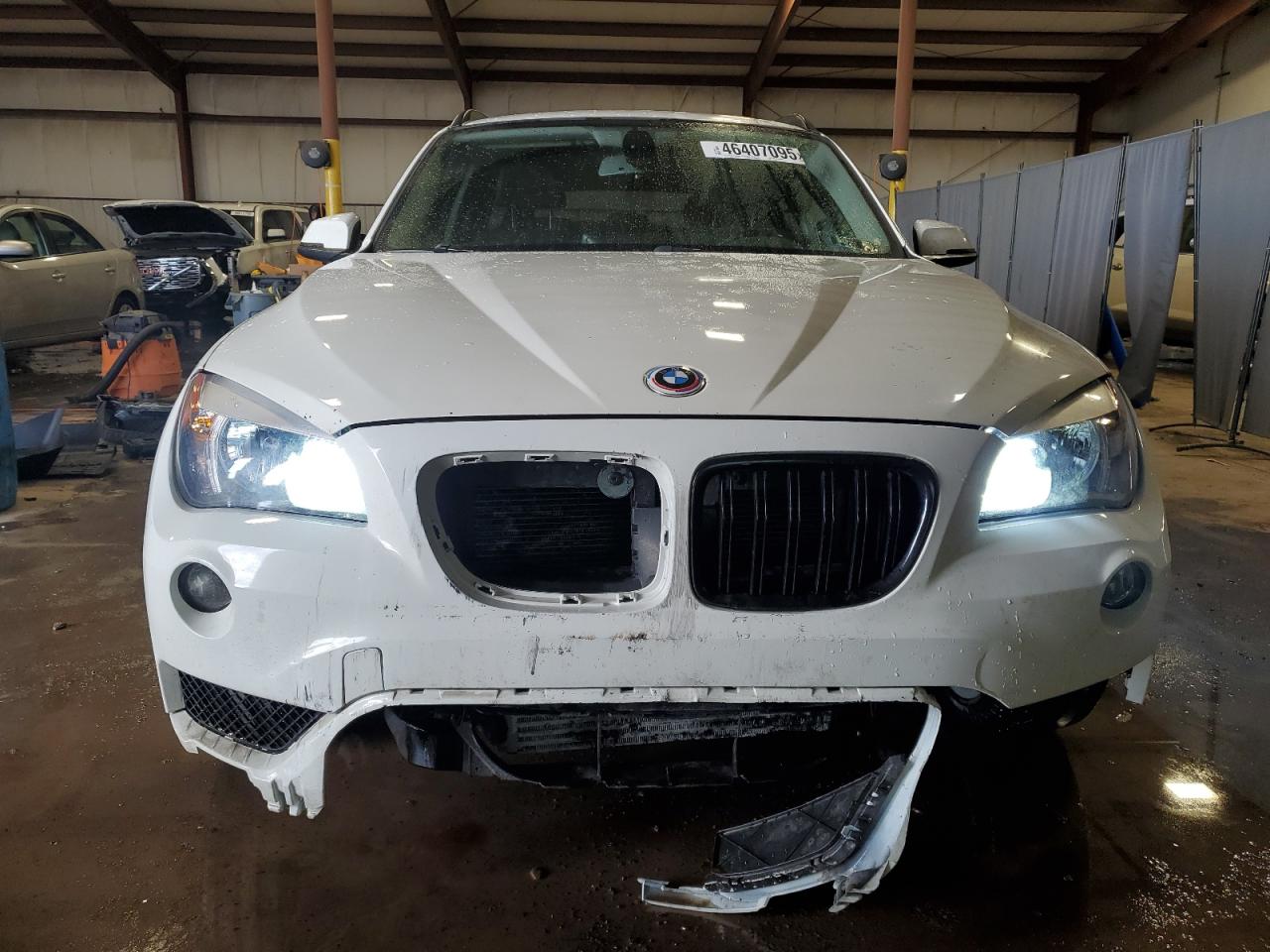 2015 BMW X1 VIN WBAVL1C51FVY27962 Copart auction photo, mechanical damage thumbnail 5