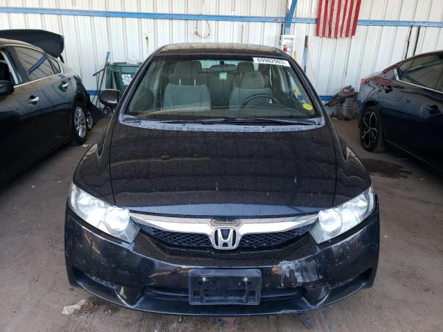 2009 Honda Civic VIN 19XFA16509E043984 Copart auction photo, side / hail damage thumbnail 5
