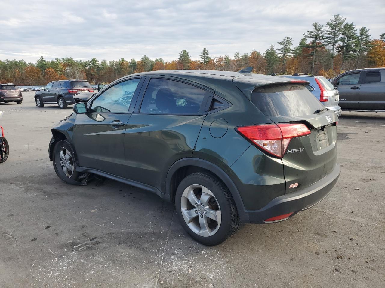 2016 Honda HR-V VIN 3CZRU6H54GM751599 Copart auction photo, front end damage thumbnail 2