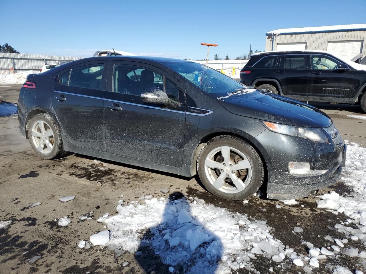 2014 Chevrolet Volt VIN 1G1RC6E44EU160016 Copart auction photo, rear end damage thumbnail 4