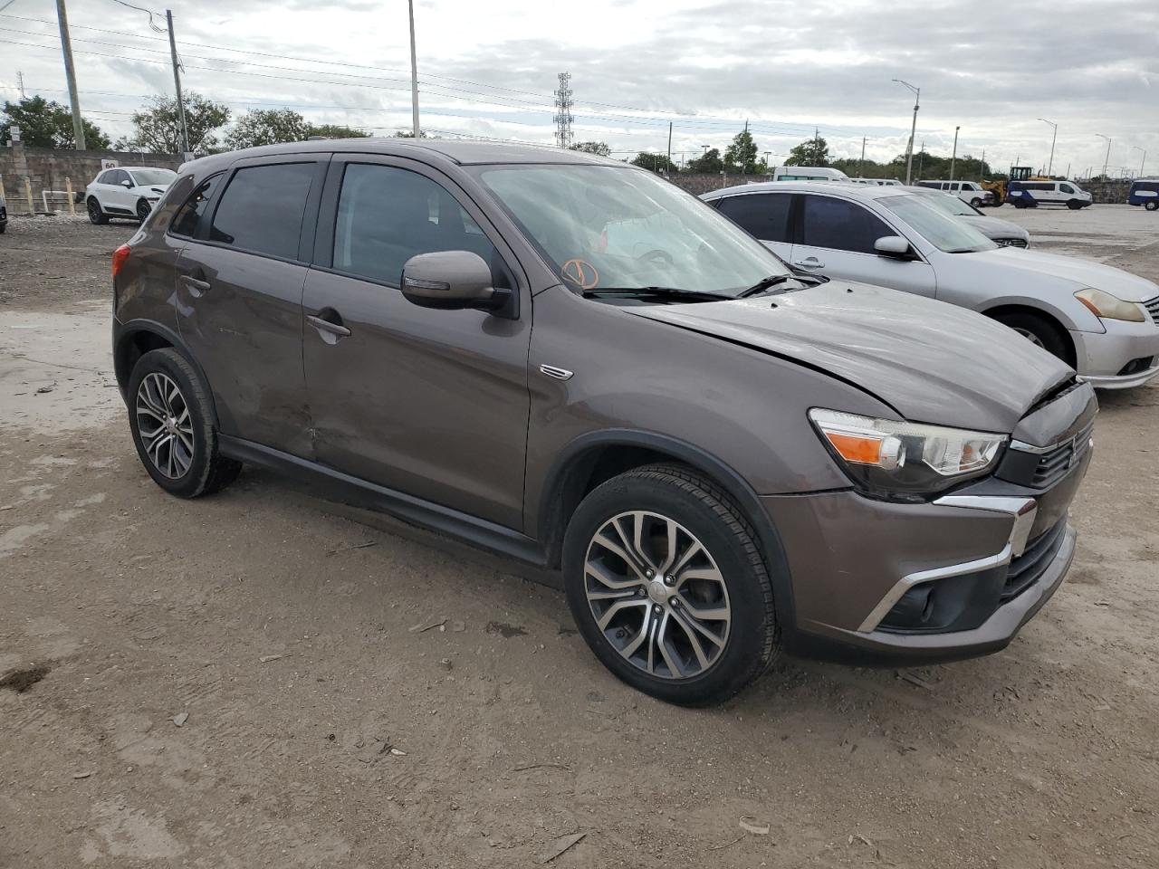 2017 Mitsubishi Outlander VIN JA4AP3AW5HZ023392 Copart auction photo, front end damage thumbnail 4