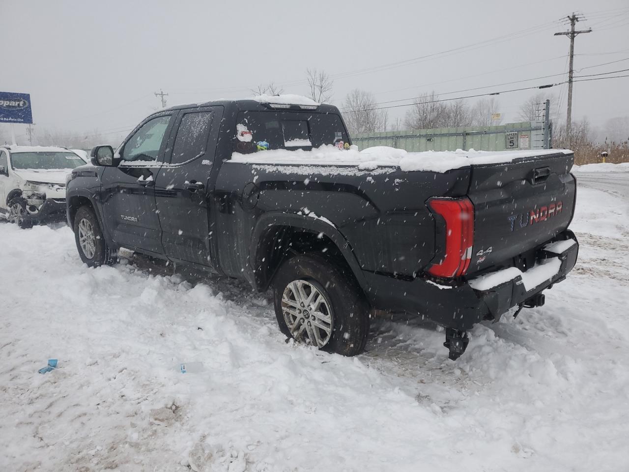 2022 Toyota Tundra VIN 5TFLA5DA2NX027063 Copart auction photo, front end / rear end damage thumbnail 2