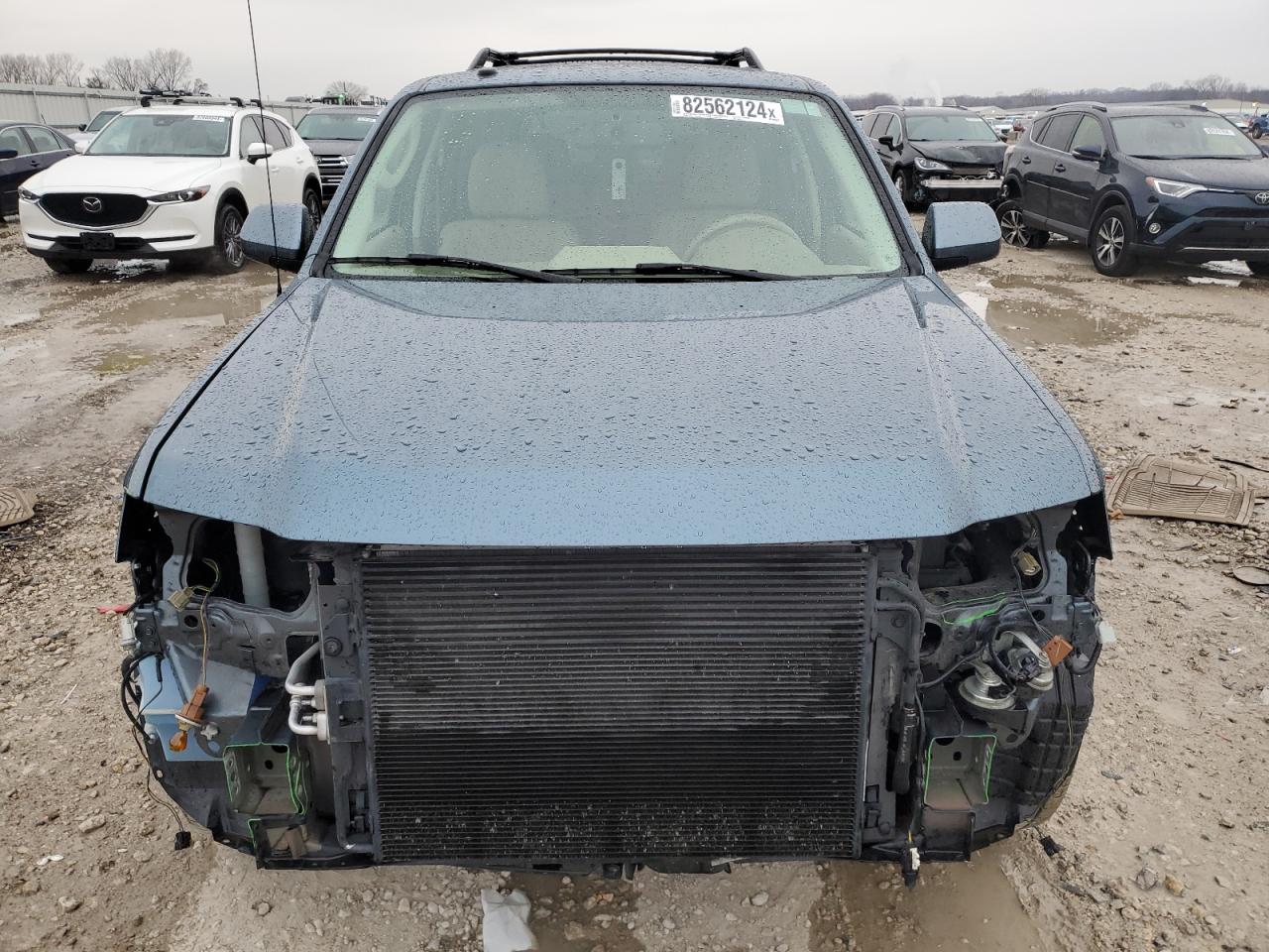 2012 Ford Escape VIN 1FMCU9E71CKB89712 Copart auction photo, front end damage thumbnail 5