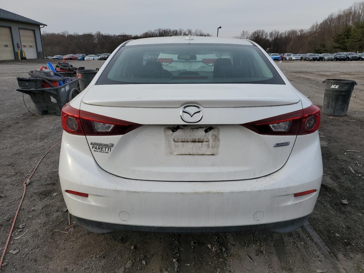 2016 Mazda 3 VIN 3MZBM1W74GM292019 Copart auction photo, side / front end damage thumbnail 6