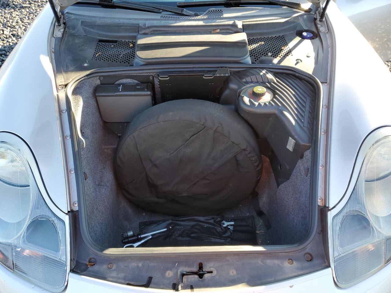 1997 Porsche Boxster VIN WP0CA298XVS622745 Copart auction photo, side damage thumbnail 13