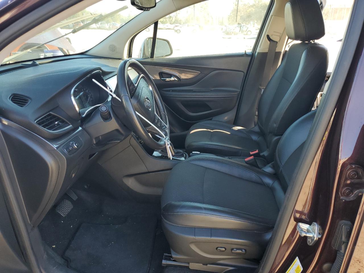 2017 Buick Encore VIN KL4CJASB6HB192680 Copart auction photo, front end / side damage thumbnail 7