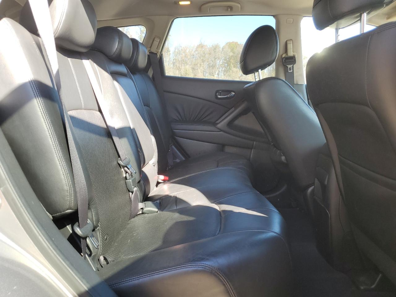 2009 Nissan Murano VIN JN8AZ18W29W138985 Copart auction photo, side damage thumbnail 11
