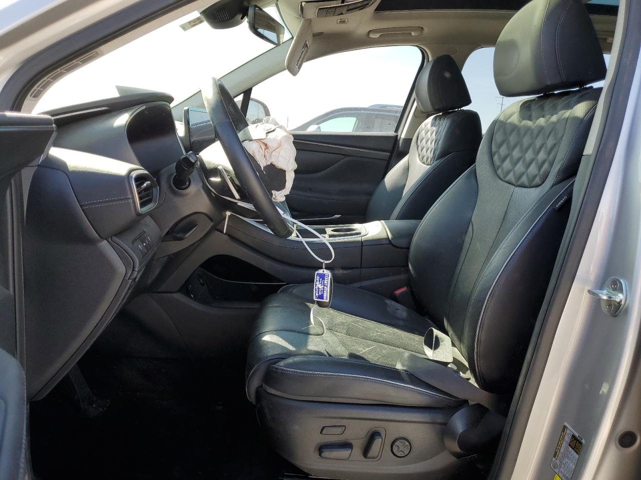 2021 Hyundai Santa Fe VIN KM8S5DA13MU013635 Copart auction photo, front end / minor dent/scratches damage thumbnail 7