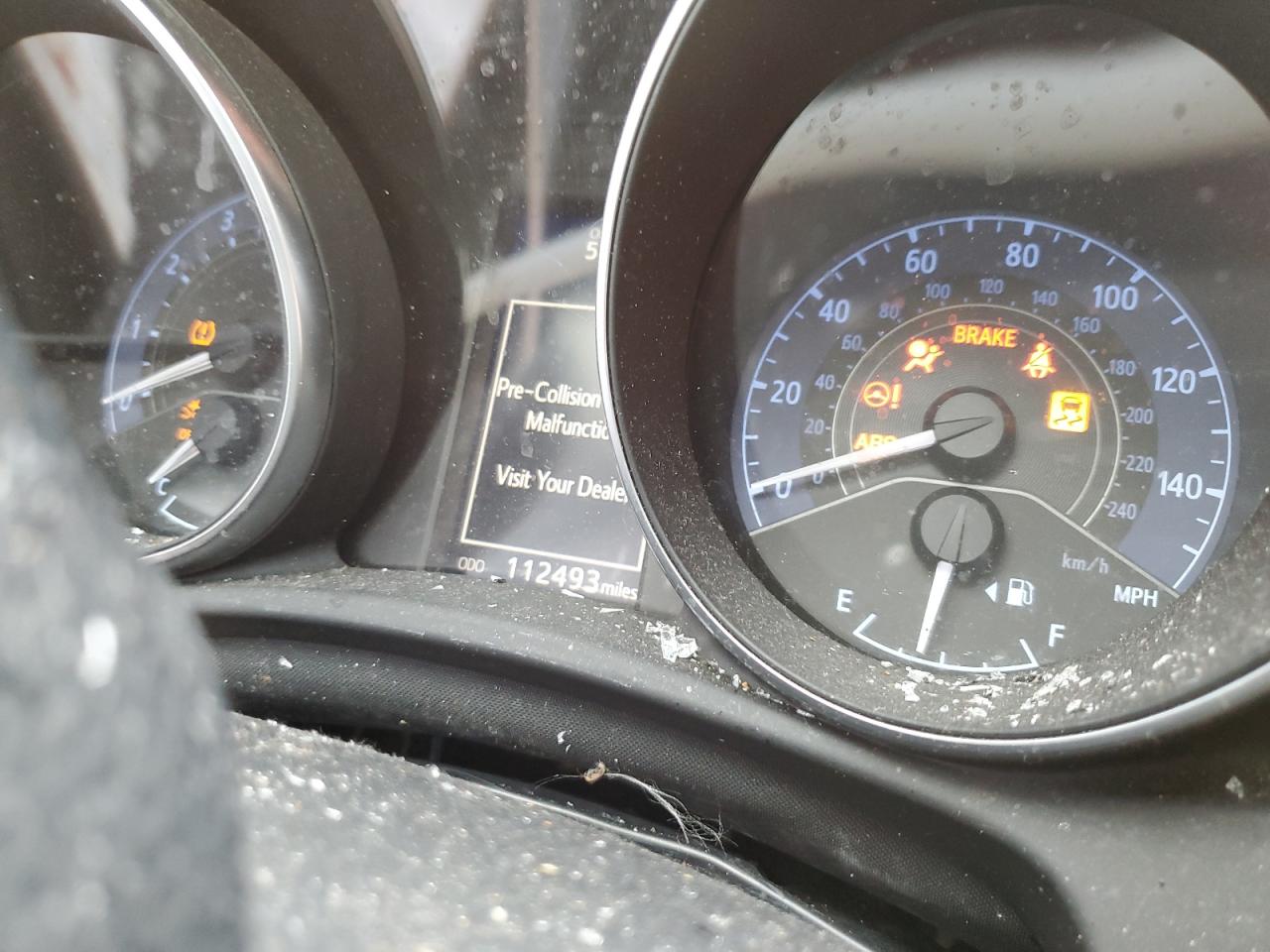 2018 Toyota Corolla VIN JTNKARJE5JJ569454 Copart auction photo, all over / undercarriage damage thumbnail 9