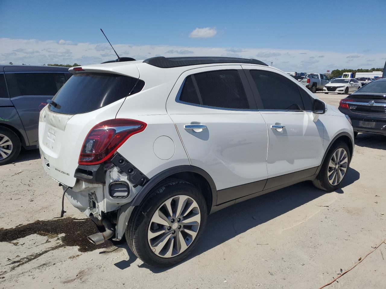 2019 Buick Encore VIN KL4CJASB0KB711696 Copart auction photo, rear end damage thumbnail 3