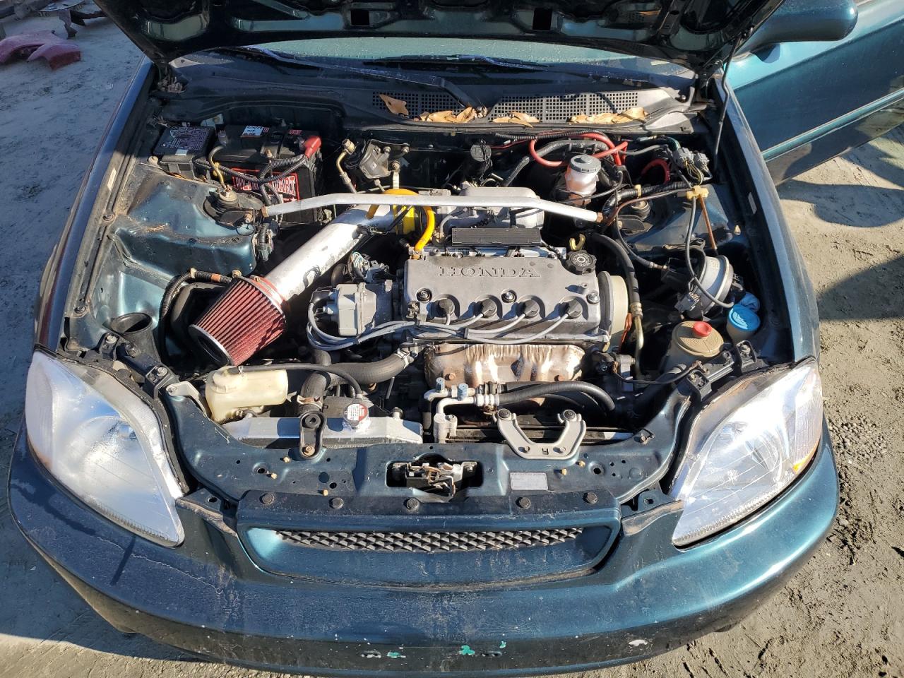 1998 Honda Civic VIN 1HGEJ8249WL133446 Copart auction photo, rear end damage thumbnail 11