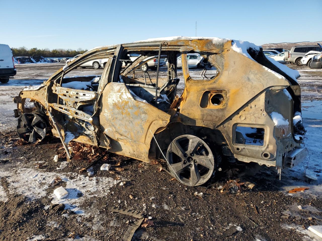 2020 Toyota RAV 4 VIN 2T3F1RFV0LC089861 Copart auction photo, burn damage thumbnail 2