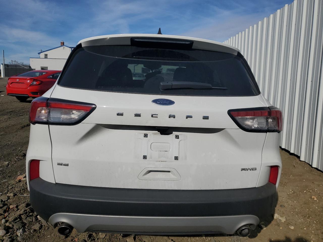2022 Ford Escape VIN 1FMCU9G65NUB82578 Copart auction photo, front end / side damage thumbnail 6