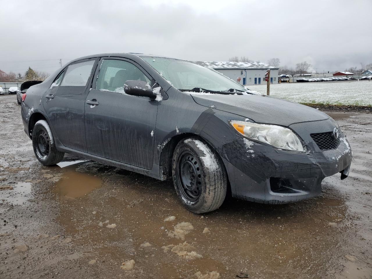 2010 Toyota Corolla VIN 1NXBU4EE5AZ254155 Copart auction photo, front end / side damage thumbnail 4
