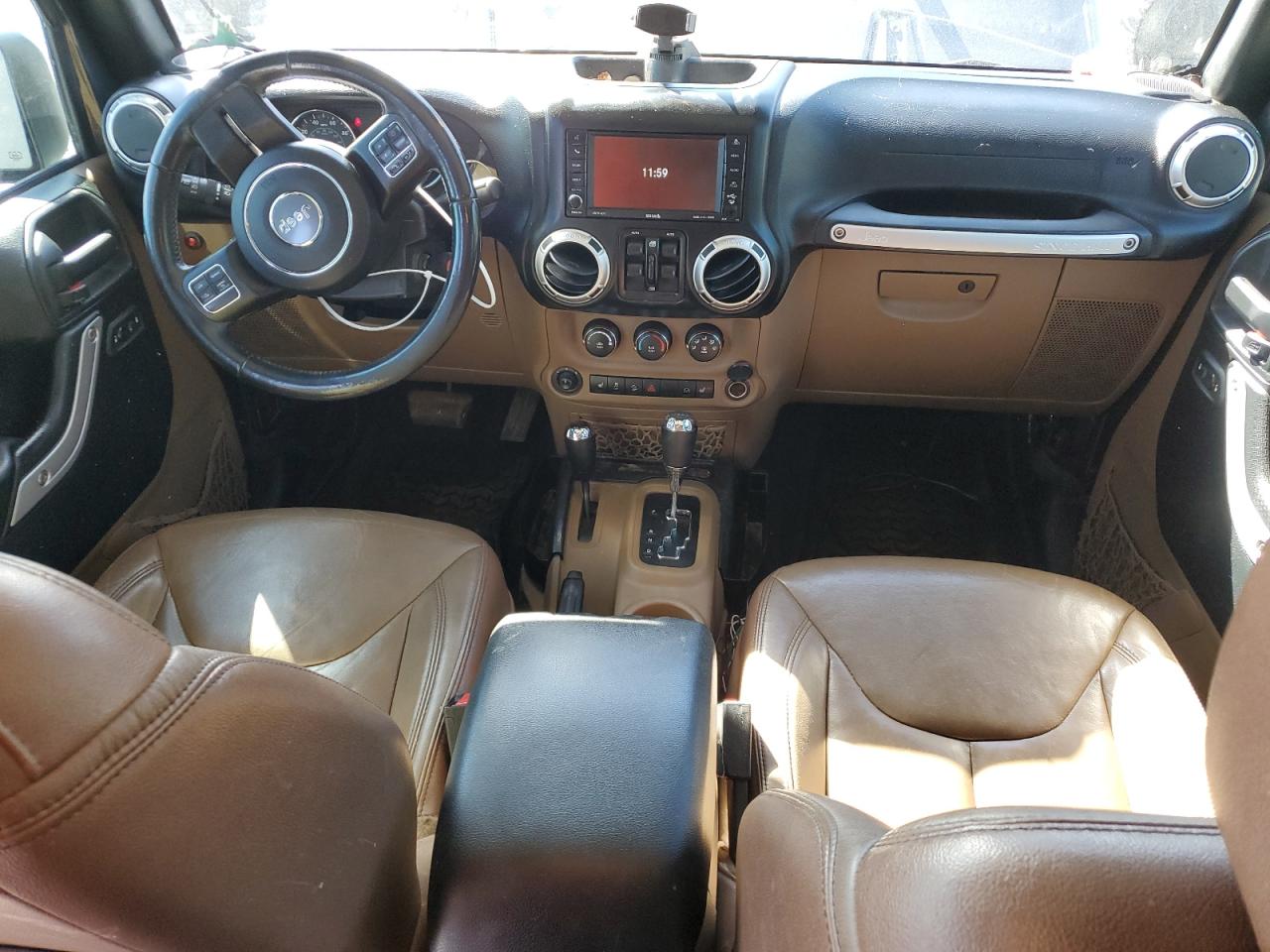 2017 Jeep Wrangler VIN 1C4BJWEG7HL723031 Copart auction photo, front end / undercarriage damage thumbnail 8