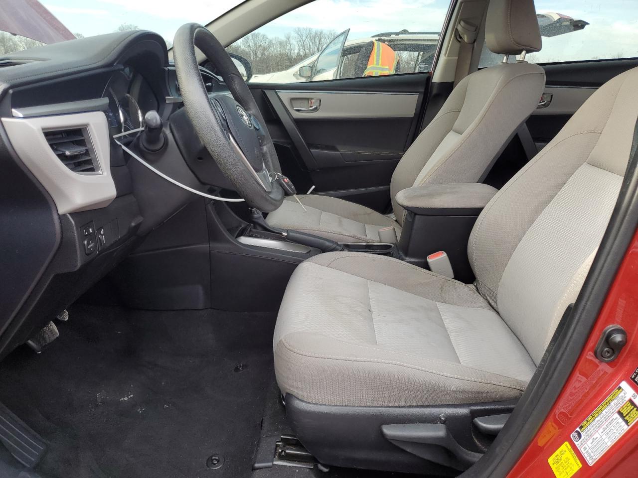 2016 Toyota Corolla VIN 2T1BURHE0GC689703 Copart auction photo, front end damage thumbnail 7