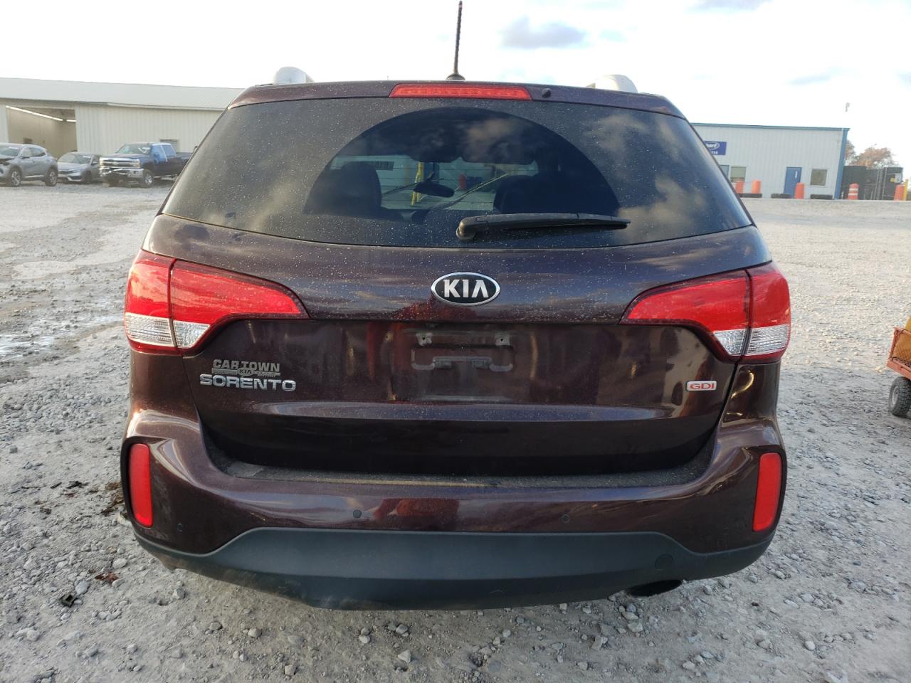 2014 KIA Sorento VIN 5XYKT3A60EG495869 Copart auction photo, front end / minor dent/scratches damage thumbnail 6