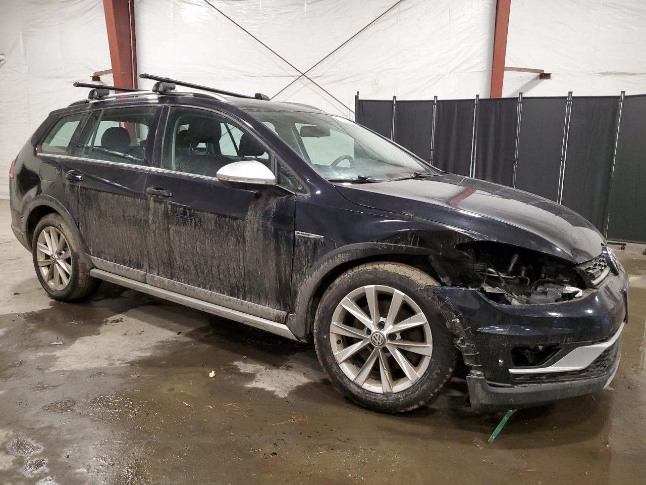 2018 Volkswagen Golf VIN 3VWM17AU5JM768643 Copart auction photo, front end / mechanical damage thumbnail 4
