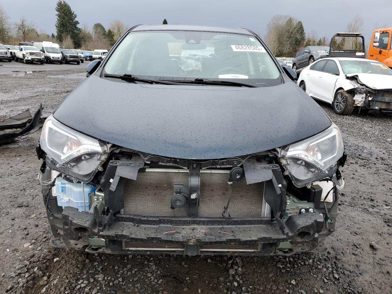 2018 Toyota RAV 4 VIN 2T3RFREV1JW837707 Copart auction photo, rear end damage thumbnail 5