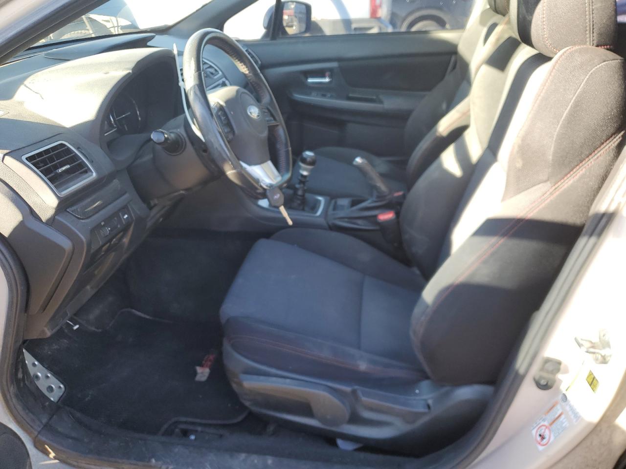 2016 Subaru WRX VIN JF1VA1E67G9817497 Copart auction photo, front end / rear end damage thumbnail 7