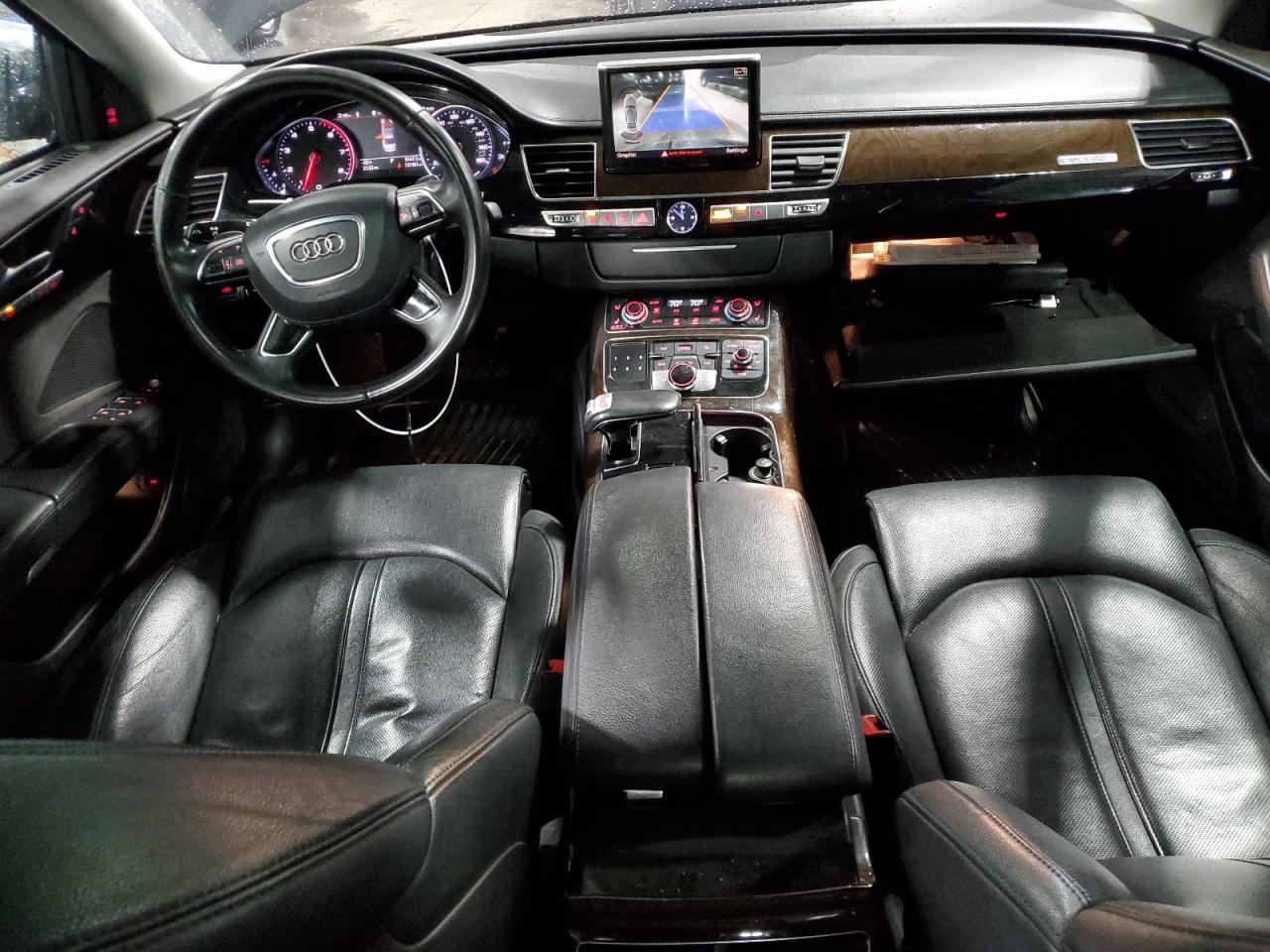 2013 Audi A8 VIN WAUR2AFD9DN019217 Copart auction photo, front end damage thumbnail 8