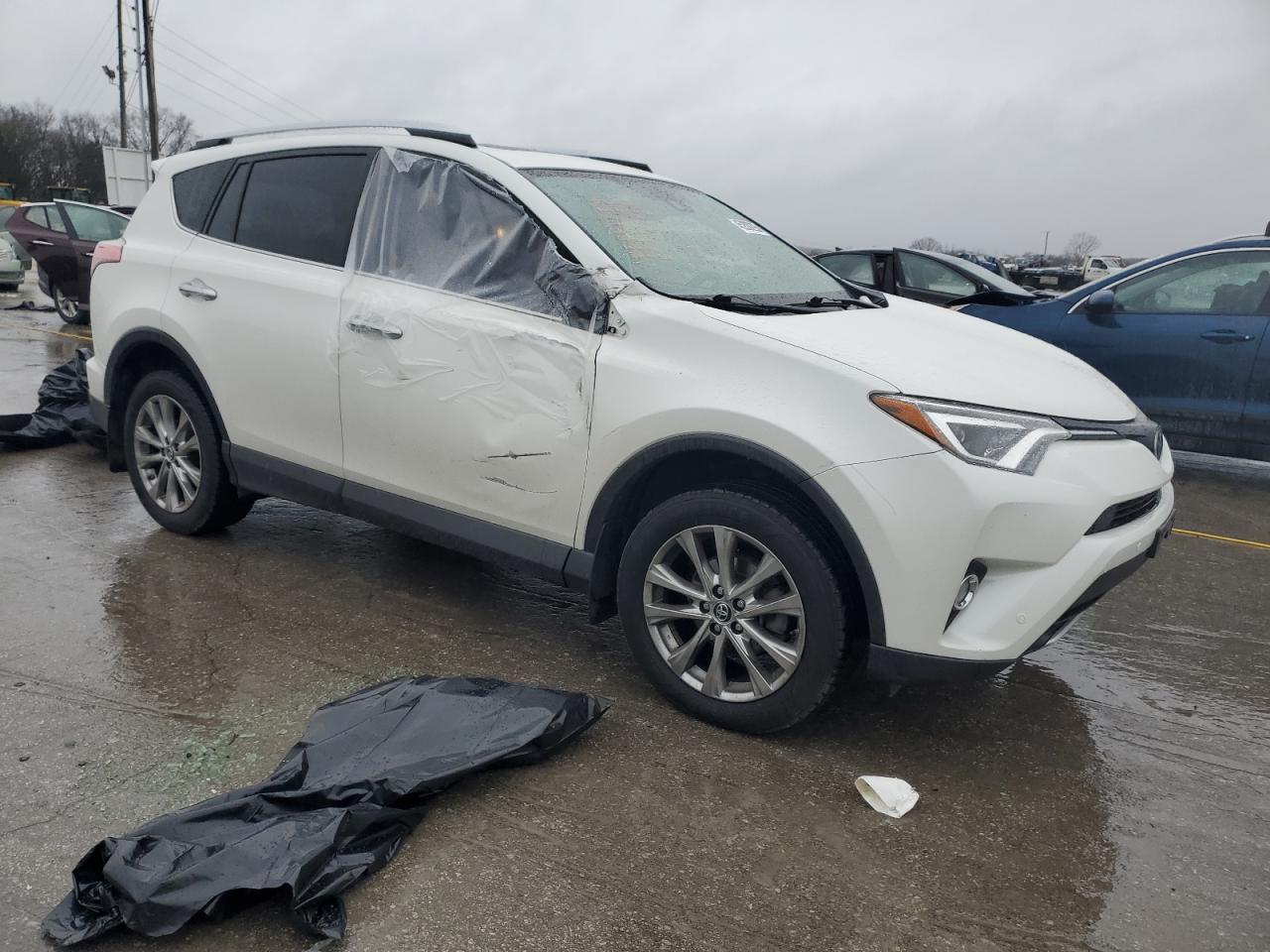 2016 Toyota RAV 4 VIN JTMDFREV7GJ098893 Copart auction photo, side damage thumbnail 4