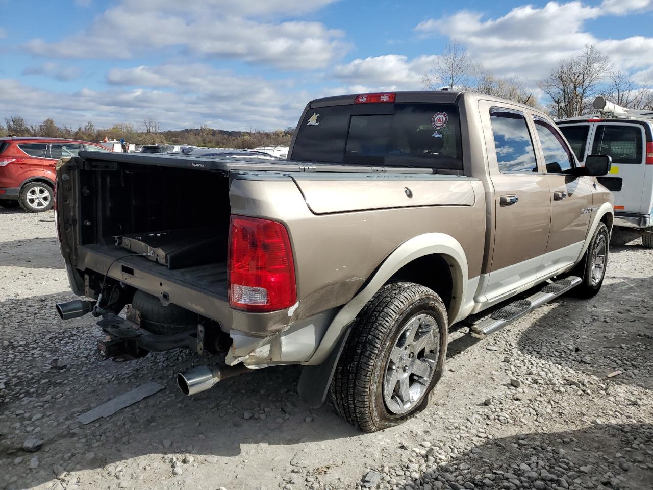 2009 Dodge RAM VIN 1D3HV13T39J529084 Copart auction photo, rear end damage thumbnail 3