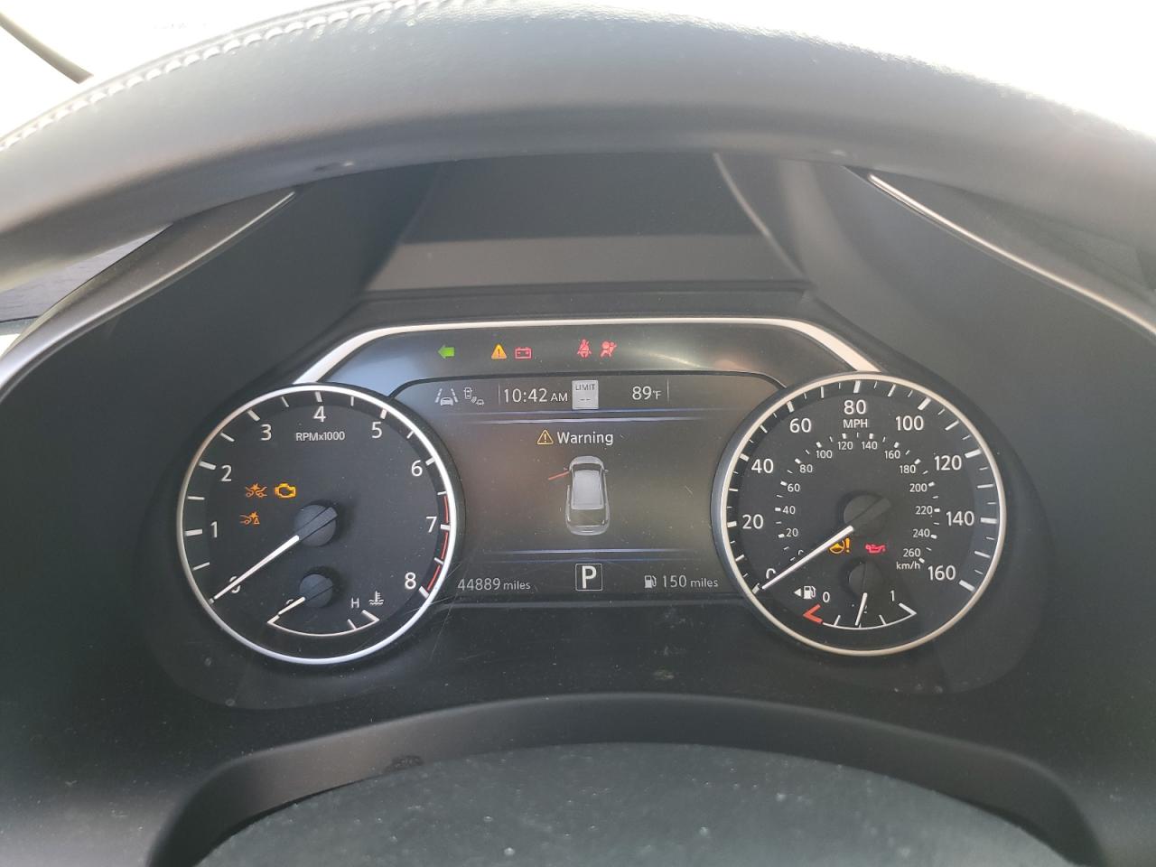 2019 Nissan Murano VIN 5N1AZ2MJ3KN162098 Copart auction photo, water/flood damage thumbnail 9