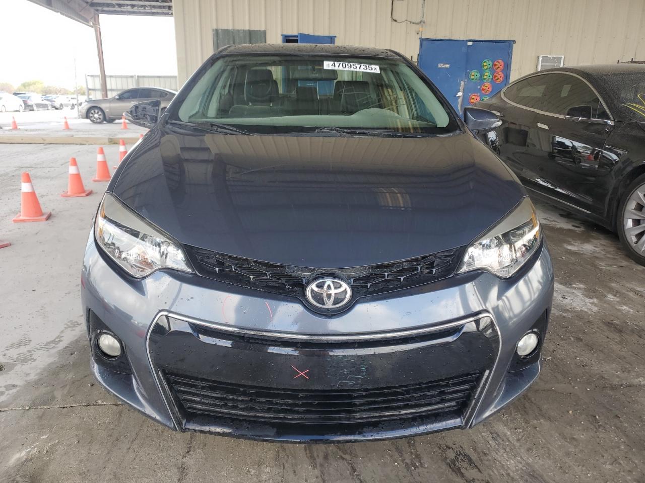 2014 Toyota Corolla VIN 2T1BURHE3EC134905 Copart auction photo, side damage thumbnail 5