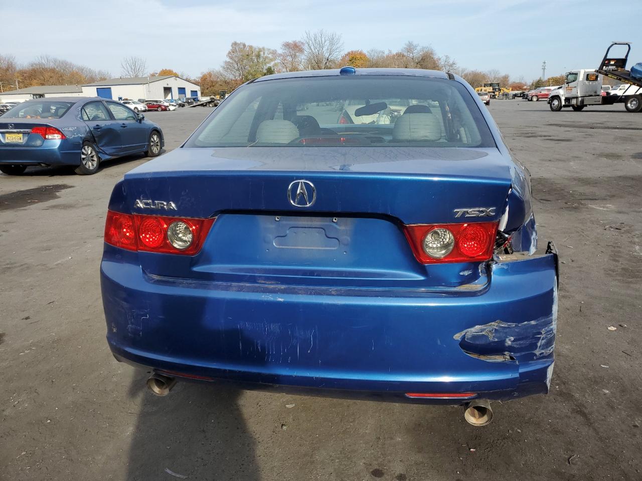 2006 Acura TSX VIN JH4CL96866C031314 Copart auction photo, front end / all over damage thumbnail 6