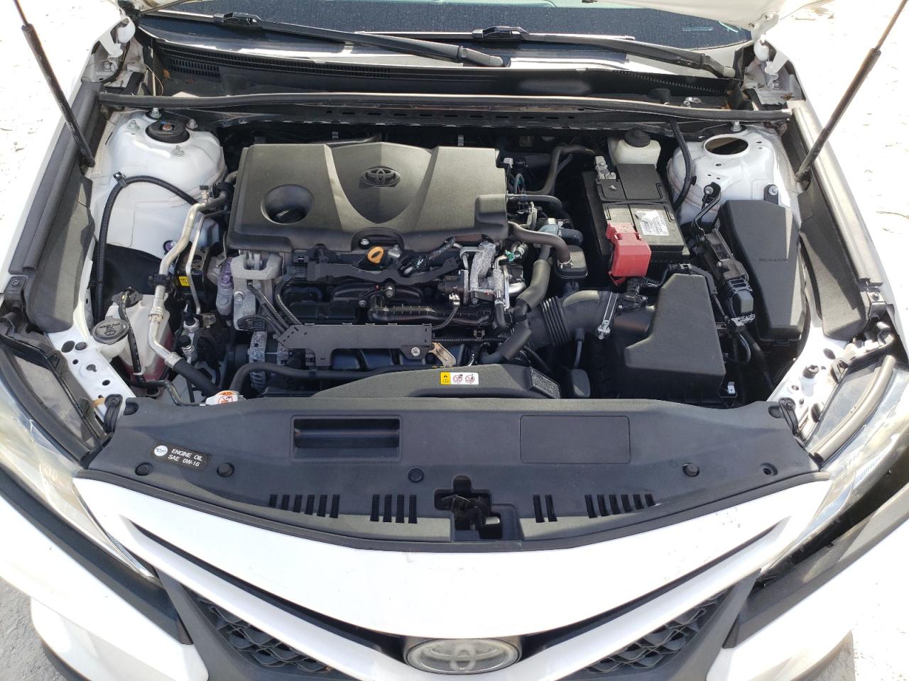 2018 Toyota Camry VIN 4T1B11HK8JU137856 Copart auction photo, undercarriage / front end damage thumbnail 11