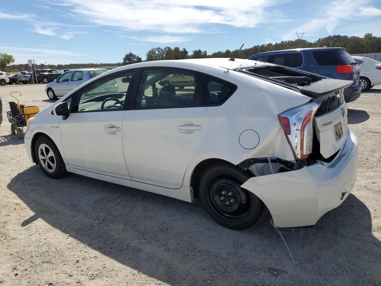 2012 Toyota Prius VIN JTDKN3DU0C5531490 Copart auction photo, rear end damage thumbnail 2