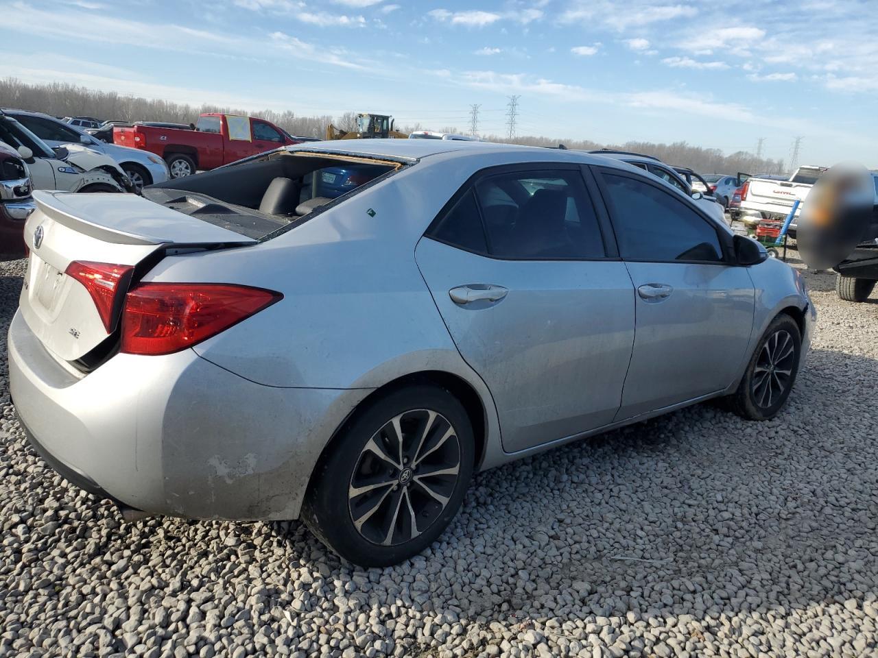 2019 Toyota Corolla VIN 2T1BURHE4KC177225 Copart auction photo, rear end damage thumbnail 3