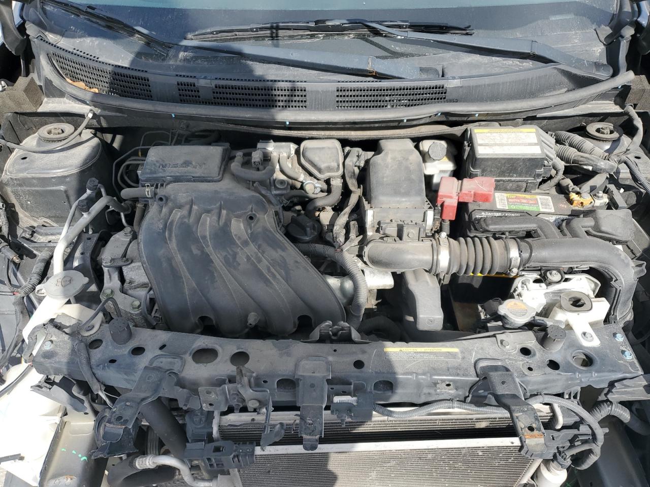 2019 Nissan Versa VIN 3N1CN7AP1KL881397 Copart auction photo, front end damage thumbnail 11