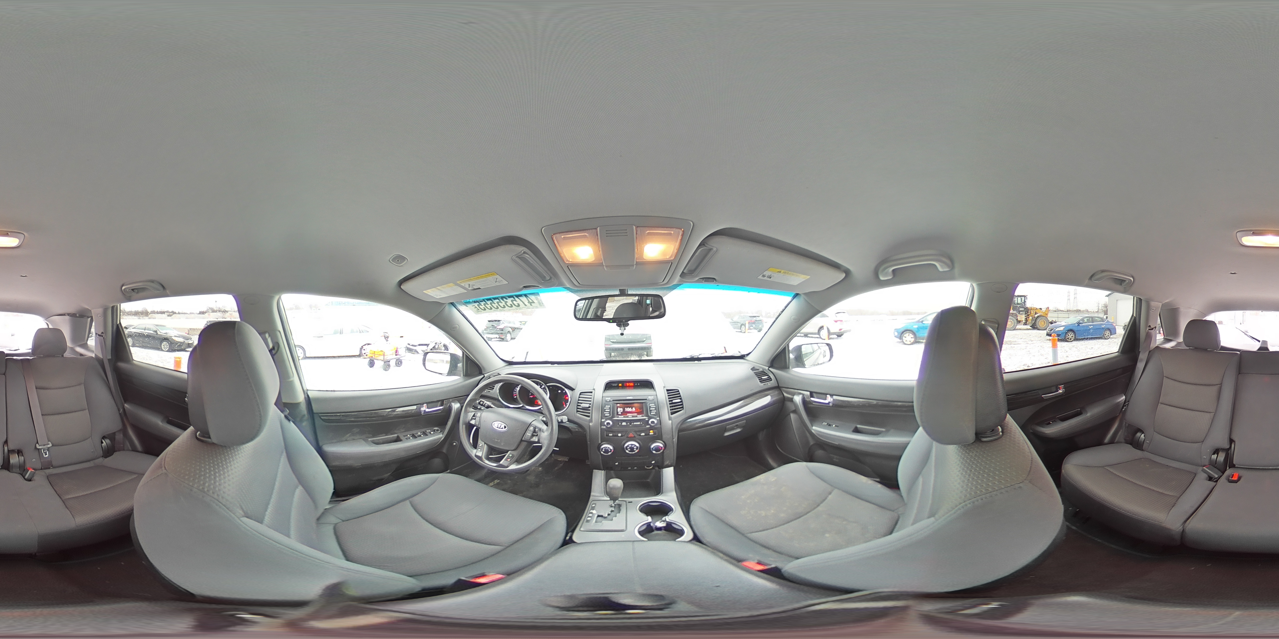 2013 KIA Sorento VIN 5XYKT3A62DG353313 Copart auction photo, rear end damage thumbnail 14