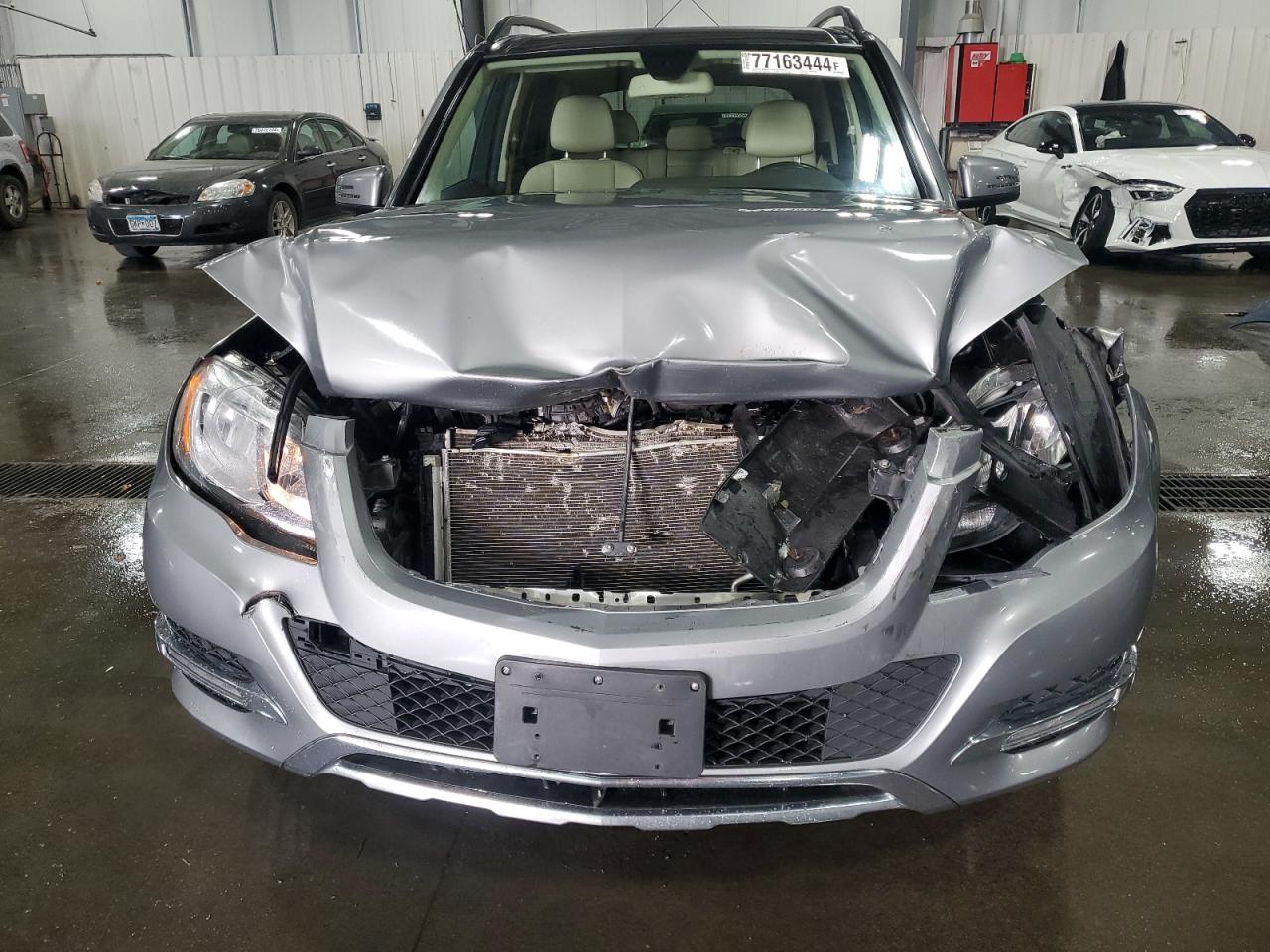 2013 Mercedes-Benz GLK-klasse VIN WDCGG8JB6DG087077 Copart auction photo, front end damage thumbnail 5