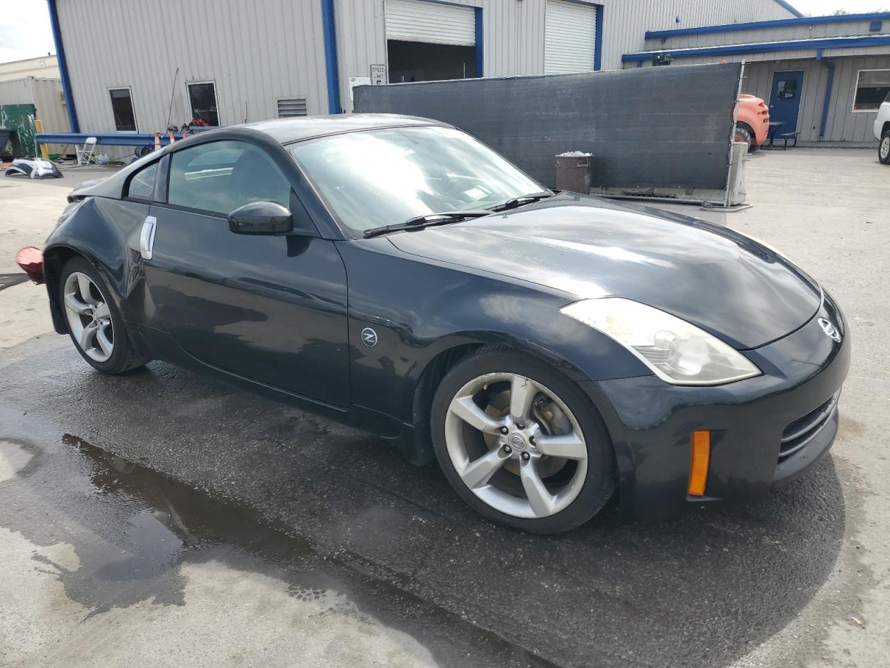 2007 Nissan 350Z VIN JN1BZ34E07M551251 Copart auction photo, rear end / side damage thumbnail 4
