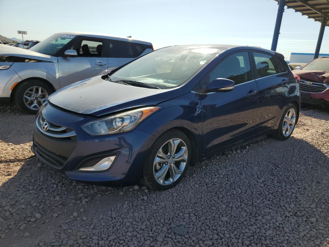2013 Hyundai Elantra VIN KMHD35LEXDU053456 - Copart auction photo
