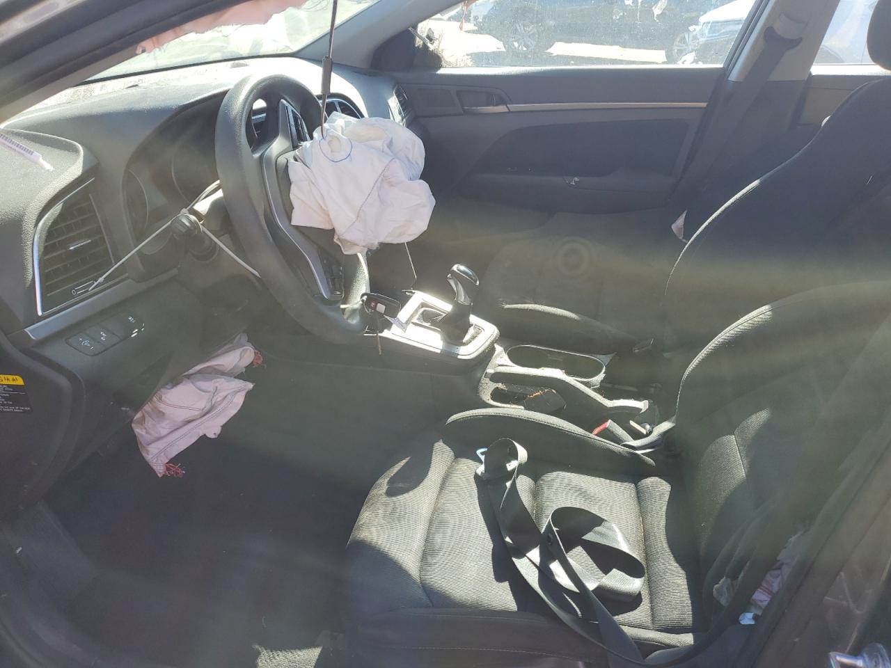 2018 Hyundai Elantra VIN 5NPD84LF7JH357729 Copart auction photo, all over damage thumbnail 7