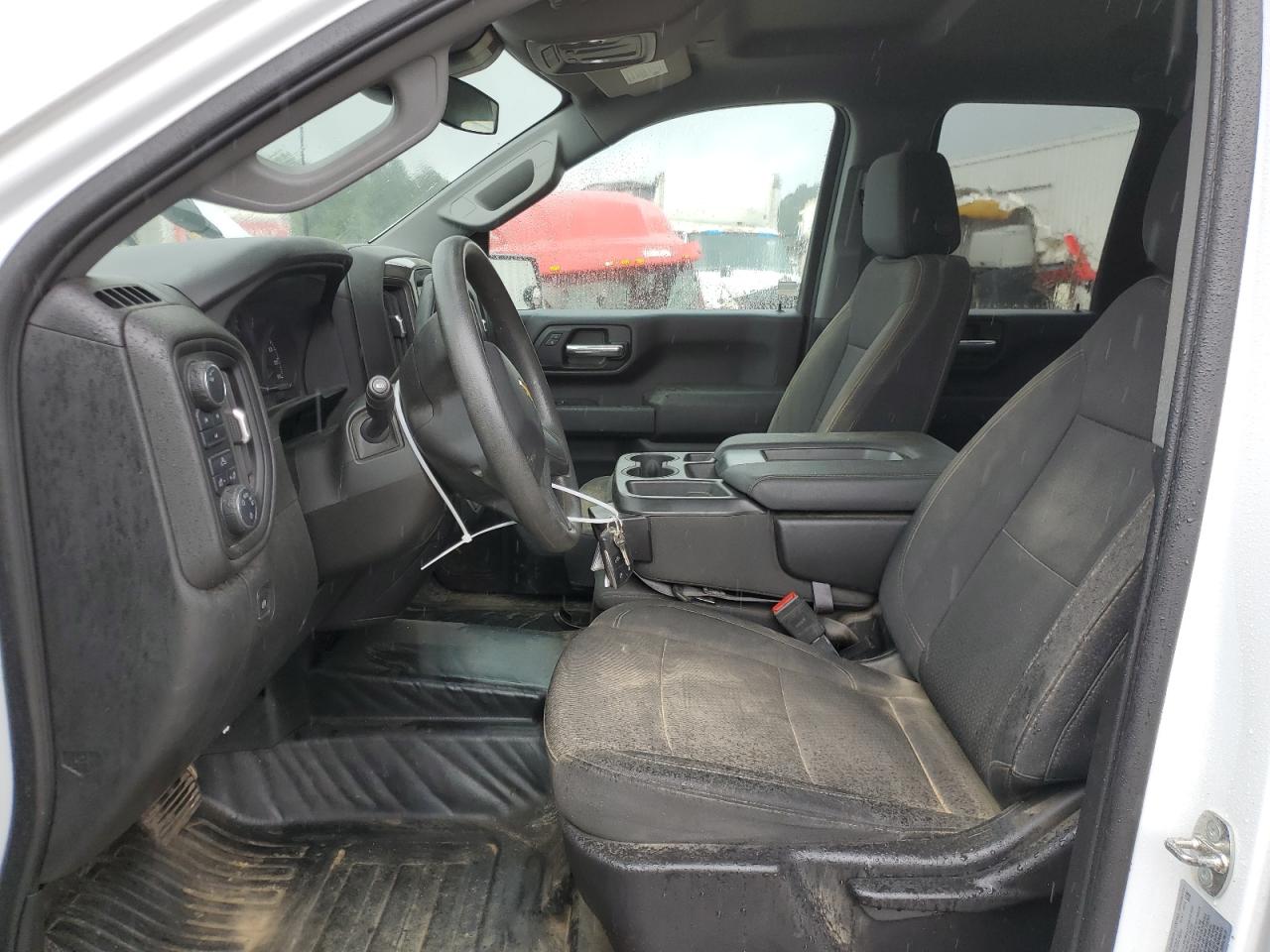 2024 Chevrolet Silverado VIN 1GC5YLE79RF219619 Copart auction photo, undercarriage / side damage thumbnail 7