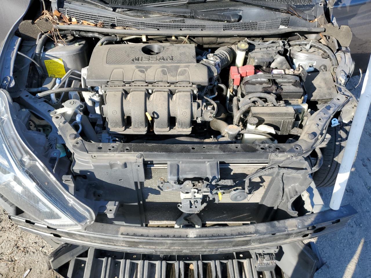 2019 Nissan Sentra VIN 3N1AB7AP5KY416642 Copart auction photo, front end damage thumbnail 11