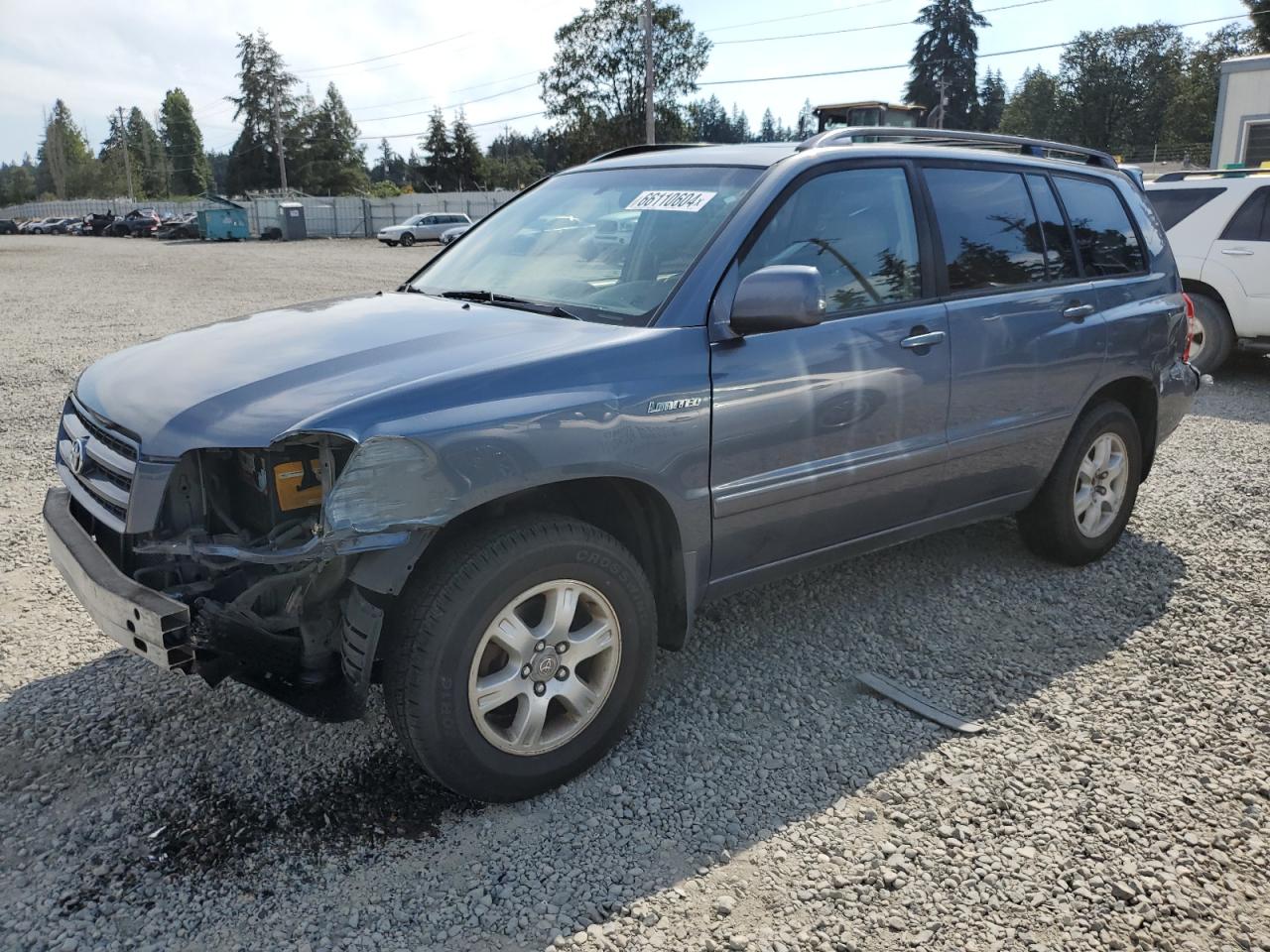2003 Toyota Highlander VIN JTEHF21AX30109859
