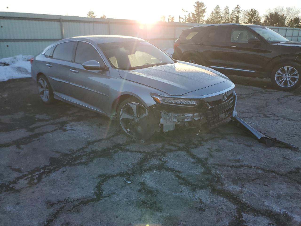 2019 Honda Accord VIN 1HGCV2F91KA029876 Copart auction photo, front end damage thumbnail 4
