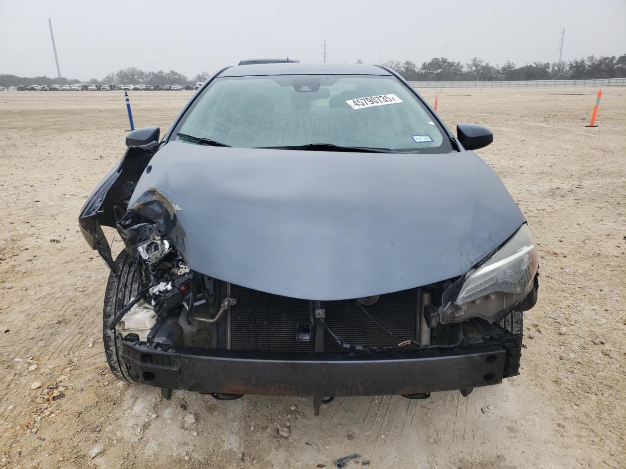 2017 Toyota Corolla VIN 5YFBURHE4HP608431 Copart auction photo, front end damage thumbnail 5