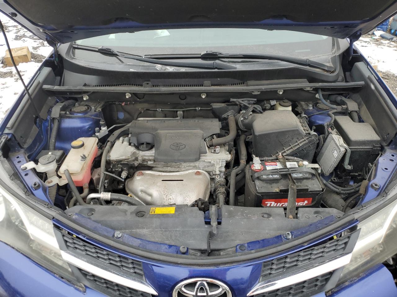 2014 Toyota RAV 4 VIN 2T3DFREV9EW199528 Copart auction photo, rear end / front end damage thumbnail 12